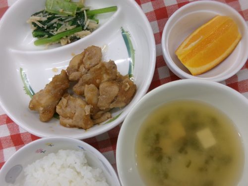 給食メニュー