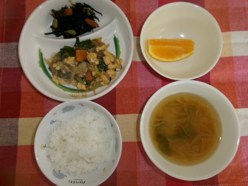 給食メニュー