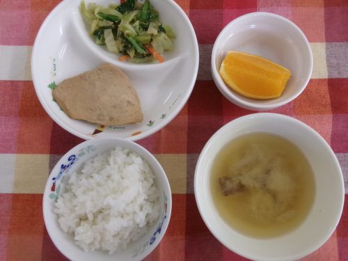 給食メニュー