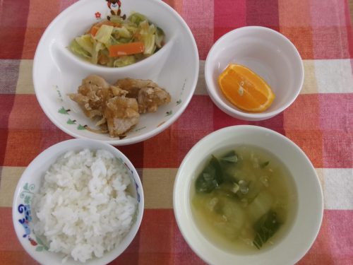 給食メニュー