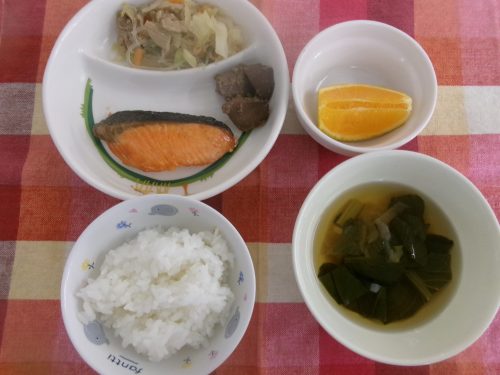 給食メニュー