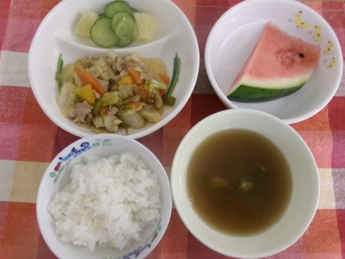 給食メニュー