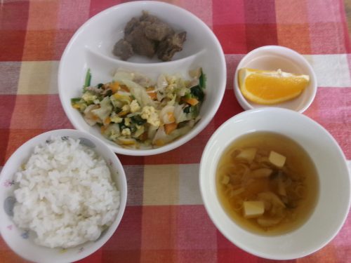 給食メニュー