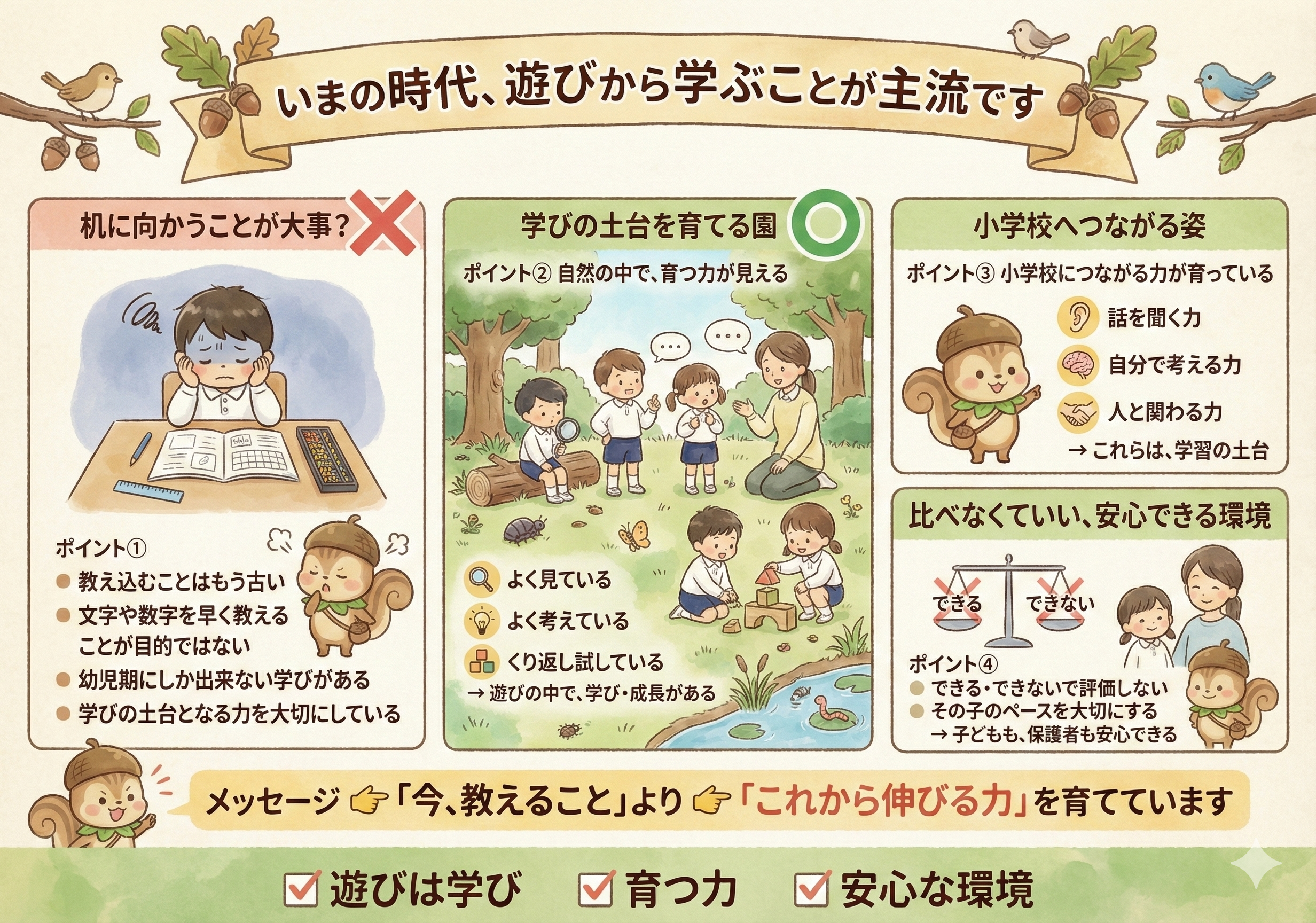 入園のご案内 | 千葉明徳短期大学附属幼稚園